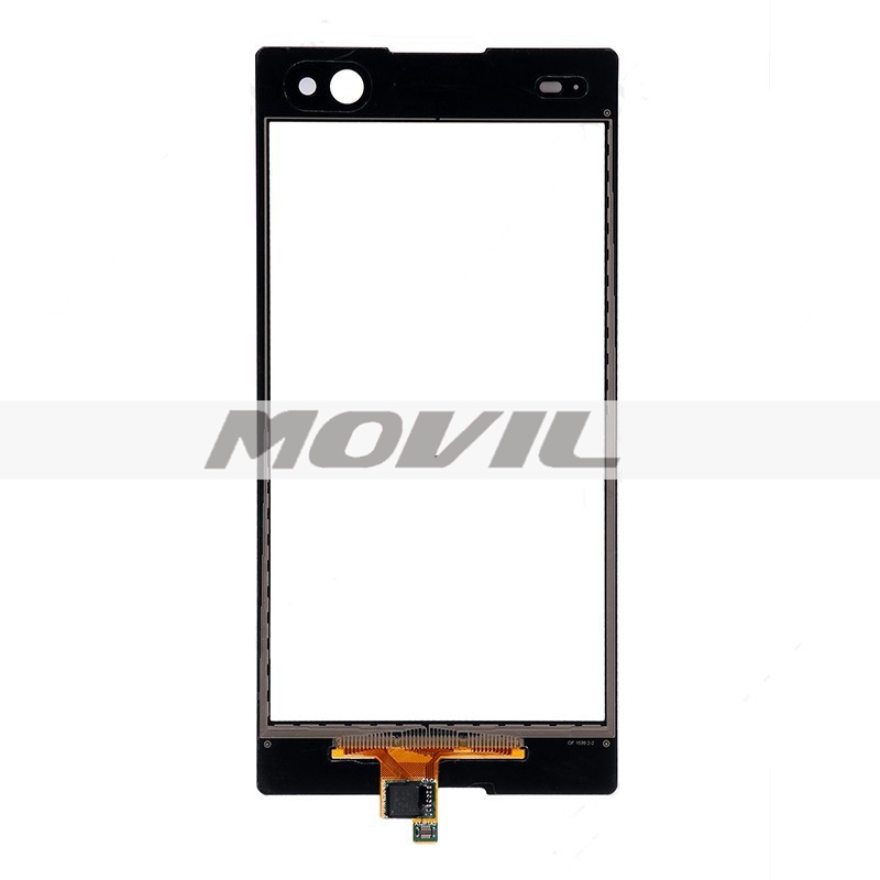 Touch Screen glass Digitizer capacitive touchscreen Replacement for Sony Xperia C3 - Black